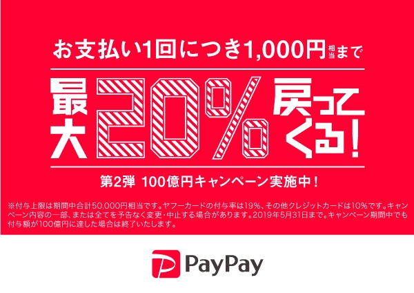 PayPay100億円キャンペーン